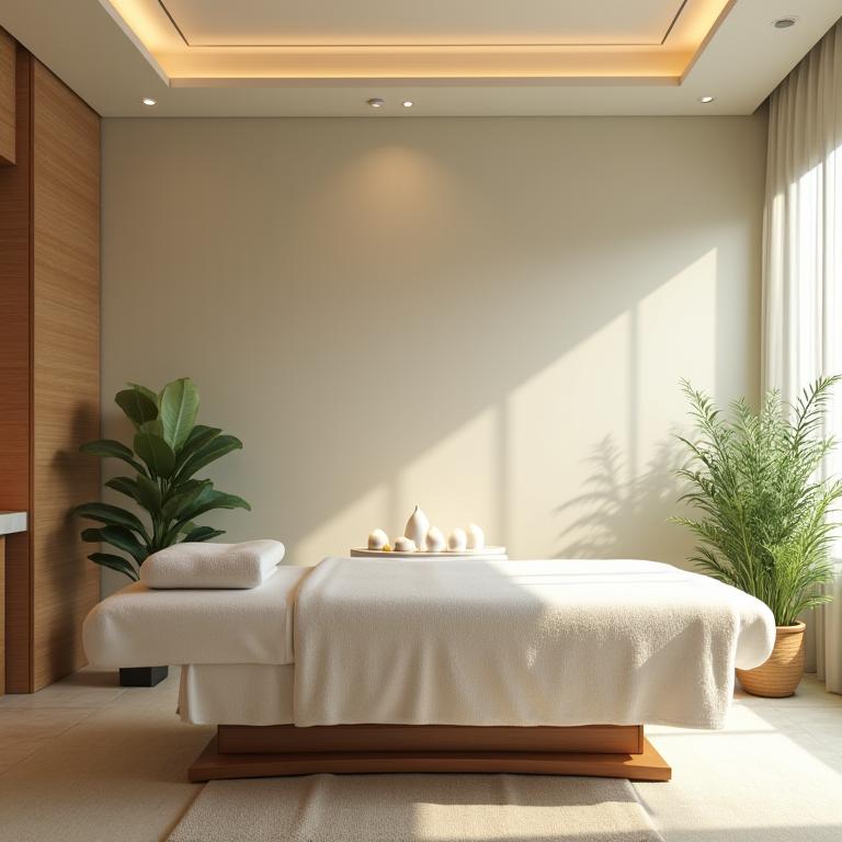 ウェルネススパの施術室